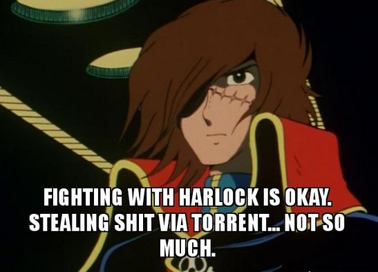 Harlock - Don't be a pirate